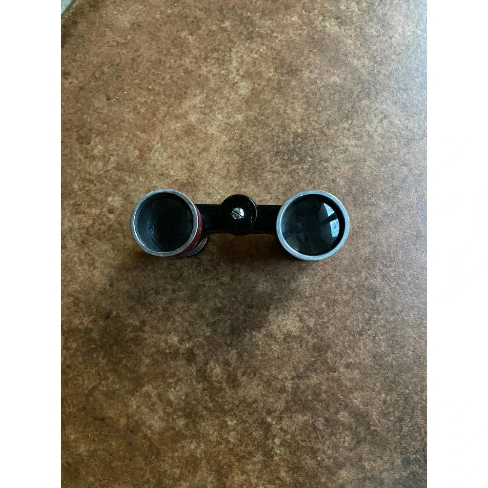 Vintage Opera Glasses Tokyo Pride 2.5X Binoculars With Leather Snap Case